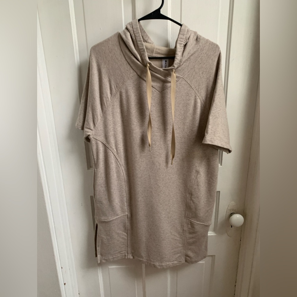 Athleta Cabana Nep Tunic Hoodie Dress Small - Picture 2 of 8